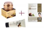 Snail sada se šnečím slizem (pleťový krém 50g + krém na ruce 50g + pleťová maska 23g) 3 kusy