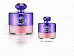 Purple Dew Cube Blusher & Lighter č.1 - pudrová perlová tvářenka - jemně růžová 12g
