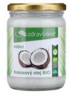 Kokosový olej 100% panenský BIO 450ml