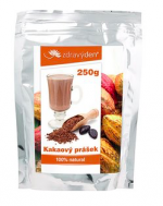 100% kakaový prášek se sníženým obsahem tuku 10 až 12% 250g